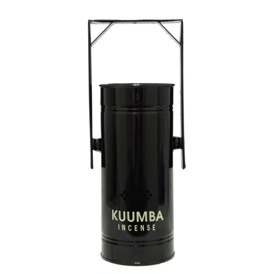 KUUMBA クンバ｜METAL CAN BURNER REGULAR (BLACK)(お香立て)