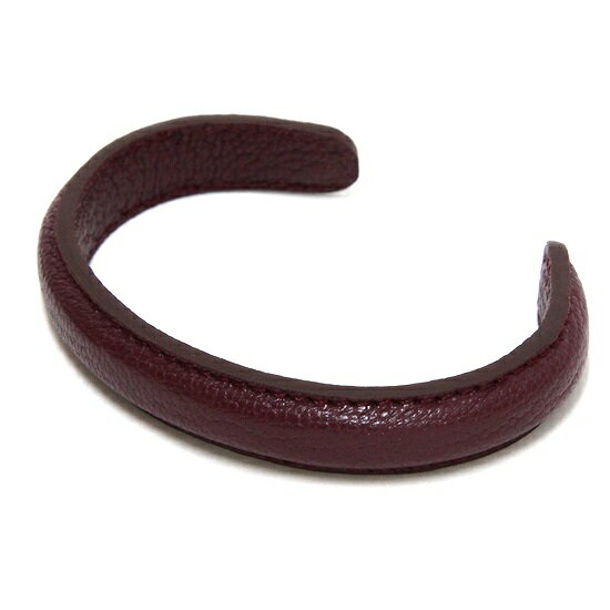 ITUAIS イトゥアイス｜CHEVRE BANGLE (ボルドー)(シェーブルレザーブレスレット)