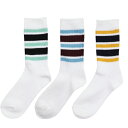 RoToTo ロトト｜5 STRIPES RIBBED SOCKS (ラインソックス)