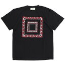 Nasngwam ナスングワム｜KERCHIEF TEE (ブラック)(Tシャツ)