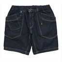 GOHEMP ゴーヘンプ|DENIM TRAVELER EASY SHORTS (ワンウォッシュ)(デニムショーツ)