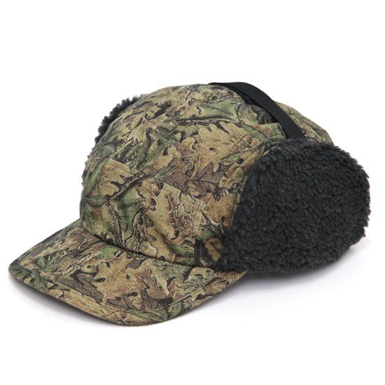 GOHEMP ゴーヘンプ|TREE CAMO NEL FLYING BOA CAP (ツリーカモ)(イヤーフラップキャップ)