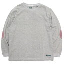 A HOPE HEMP Az[vwvbRegular Elbow Patch L/S Tee (AbVhOC)(G{[pb` T)