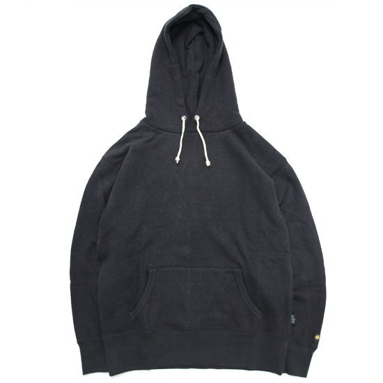 GO HEMP ゴーヘンプ｜HEMP SET IN PULL HOODY (ガンメタルグレイ)(セットイン プルパーカー)