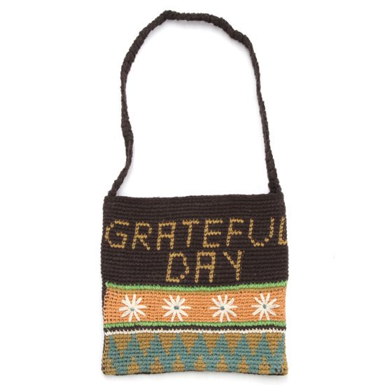 HAVE A GRATEFUL DAY ϥ֥쥤ȥեǥCROCHET SHOULDER BAG (֥饦)(...