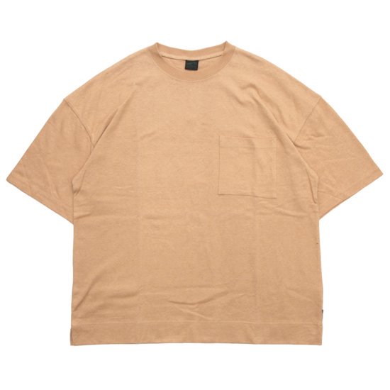 GOHEMP ゴーヘンプ｜10oz JERSEY WIDE SLIT TEE (ソイモカ)(ワイドシルエットTEE)