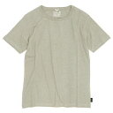 GOHEMP ゴーヘンプ|レディース BASIC S/SL TEE (サンドストーン)(ベーシック ショートスリーブ Tシャツ)