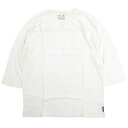 GOHEMP ゴーヘンプ|FOOTBALL TEE (ナチュラル)(フットボール 七分袖Tシャツ)