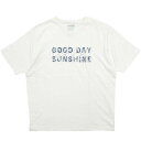 GOHEMP ゴーヘンプ|GOOD DAY WIDE FITS TEE (ナチュラル)(プリントTシャツ)