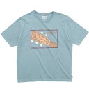GOHEMP ゴーヘンプ|ALL NEED IS LOVE WIDE FITS TEE (パシフィックブルー)(プリントTシャツ)