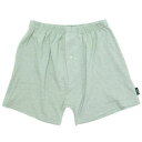 GOHEMP ゴーヘンプ|SUNNY UNDER SHORTS (ペールグリーン)(トランクス アンダーショーツ)