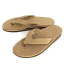 Rainbow Sandals レインボーサンダル|Double Layer Sandal (シエラブラウン)(サンダル)