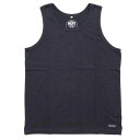 A HOPE HEMP アホープヘンプ|Heavy Weight Tank Top (チャコールブラック)(少し厚手のタンクトップ)