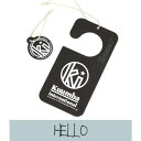 KUUMBA クンバ|PAPER FRESHENER (HELLO ハロー)(ペーパー カータグ)