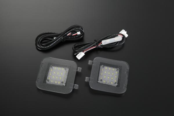 「スモークレンズ」50系エスティマ ラゲッジLEDランプキット 左右セット 純正カバー交換式 専用ハーネス付属 //ラゲージ/トランク/ライト/リアゲート/GSR50W/ACR50W/GSR55W/ACR55W/ESTIMA