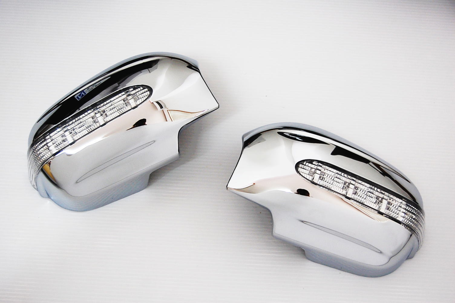 在庫処分！【Revier(レヴィーア)】LW系MPV CP系プレマシー　EP系トリビュート　LEDウインカードアミラーカバー　クロームメッキ