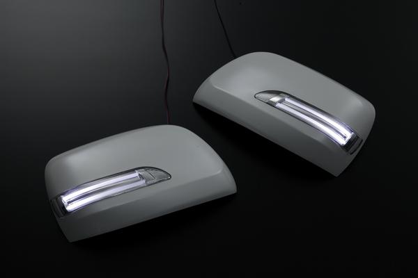 樂天商城 - 【Revier(レヴィーア)】【ライトバーシリーズ】【未塗装】200系 ランドクルーザー/LX570 LEDウインカードアミラーカバー 純正交換タイプ