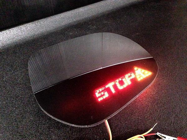 樂天商城 - 在庫処分！ランクル200/150プラド STOP表示付きドアミラーレンズ 左右セット //サイドミラー/200系ランドクルーザー/150系ランドクルーザープラド/200系ランクル