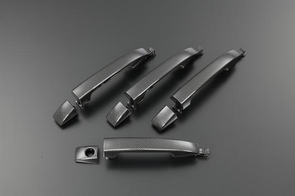 期間限定価格！【Revier(レヴィーア)】【カーボン調】【キーレスアクセス無し車用】 インプレッサ(GE/GH/GR/GV) アウトサイドドアハンドル 純正交換タイプアウターハンドル ドアノブ/
