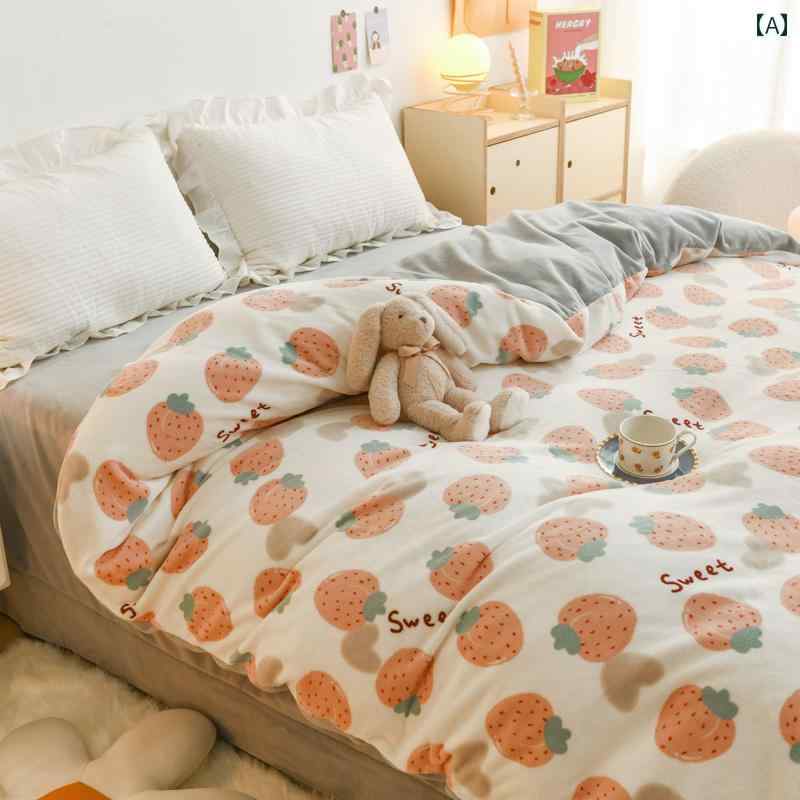 カスタマイズ された 肥 厚 ミルク ベルベット キルトカバー ぬいぐるみ ベビー ベルベット ファラ イ ベルベット キルトカバー 18 * 220 * 229 * 230 * 250