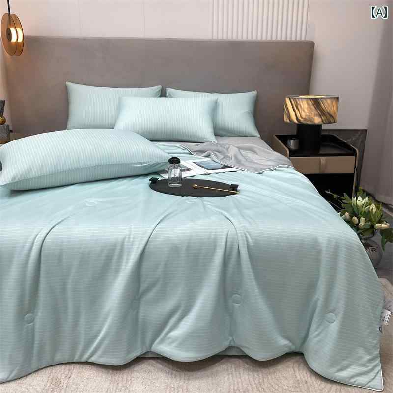 カテゴリー A 母子 グレード 冷却 アイス シルク サマー クール キルト テンセル エアコン キルト サマー マシンウォッシャブル 水洗い 可能 サマー キルト キルト コア