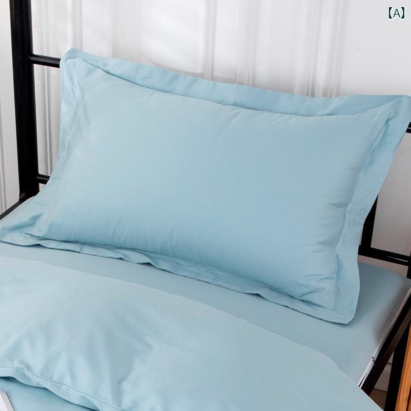 学生 寮 純 綿 枕 カバー 40× 60 ペア 大人 30× 50 綿 枕 カバー 大学 シングル 枕 カバー