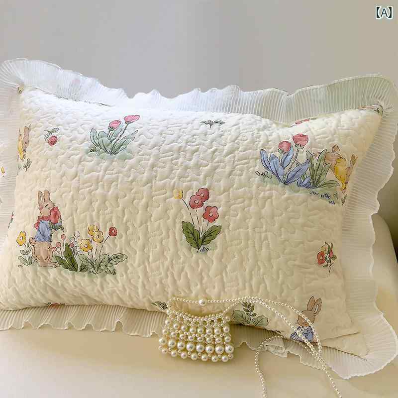 ピュアコットン 枕 カバー 40 x 60 学生 寮 シングル 枕 カバーと 50 x 80 大型 枕 カバーの ペア。