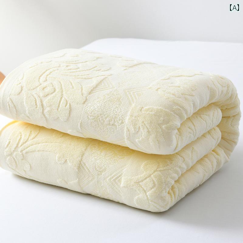 上海の 古い ブランドの 純 綿の 昔ながらの タオル キルト 夏 薄手の 大人の 毛布 シングル 80 年代 ノスタルジックな 綿の スロー ブランケット