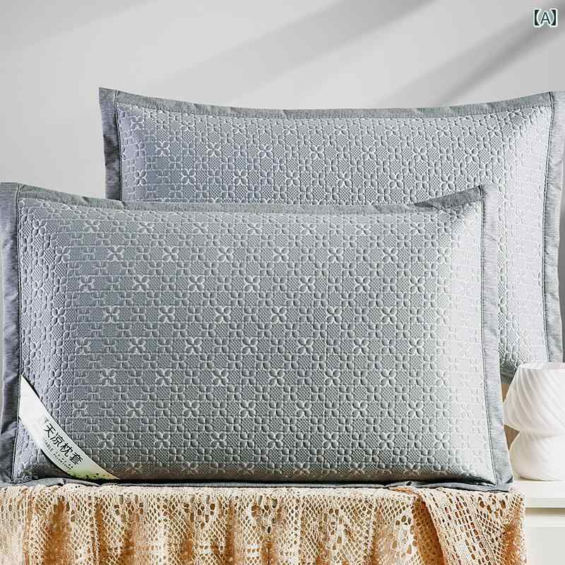 夏用 アイス シルク 枕 カバー、 夏用 アイス ビーン 枕 カバー、 マット 枕 ピース、 大人用 家庭用 夏 クール 枕 コア カバー OO