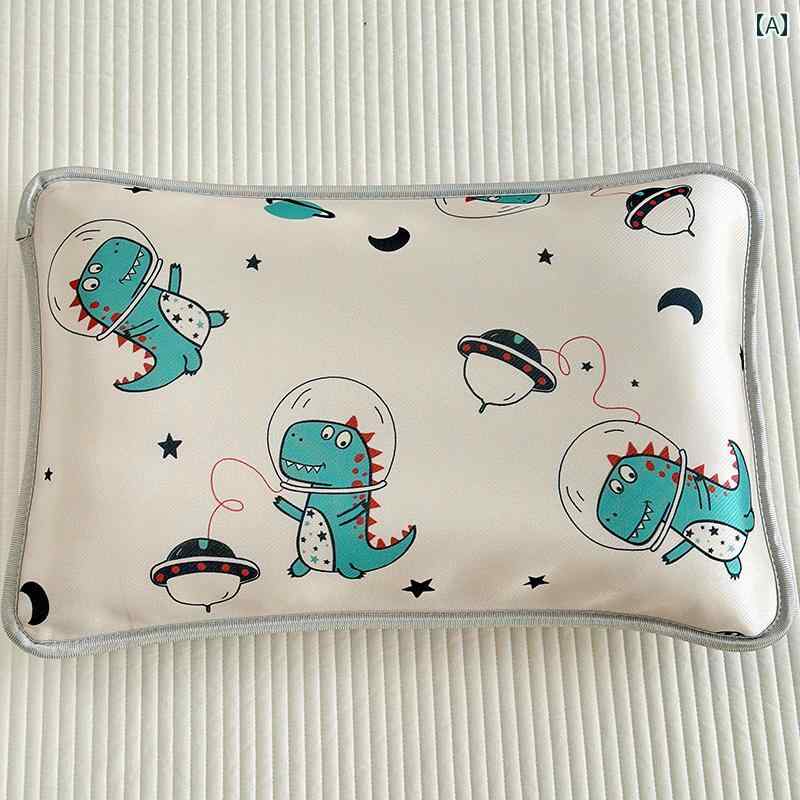 子供用 アイス シルク小さな 枕 カバー 30× 50 夏 ベビー 小さい サイズ 40× 60 夏 クール 枕 カバー 小さい シングル