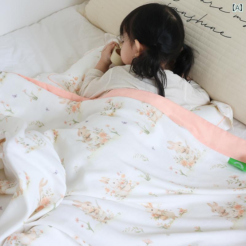 夏用 ベビー 竹 繊維 ブランケット、 夏用 ベビー アイス シルク サマー キルト、 子供用 竹 綿 ガーゼ 夏用 冷却 キルト、 エアコン キルト