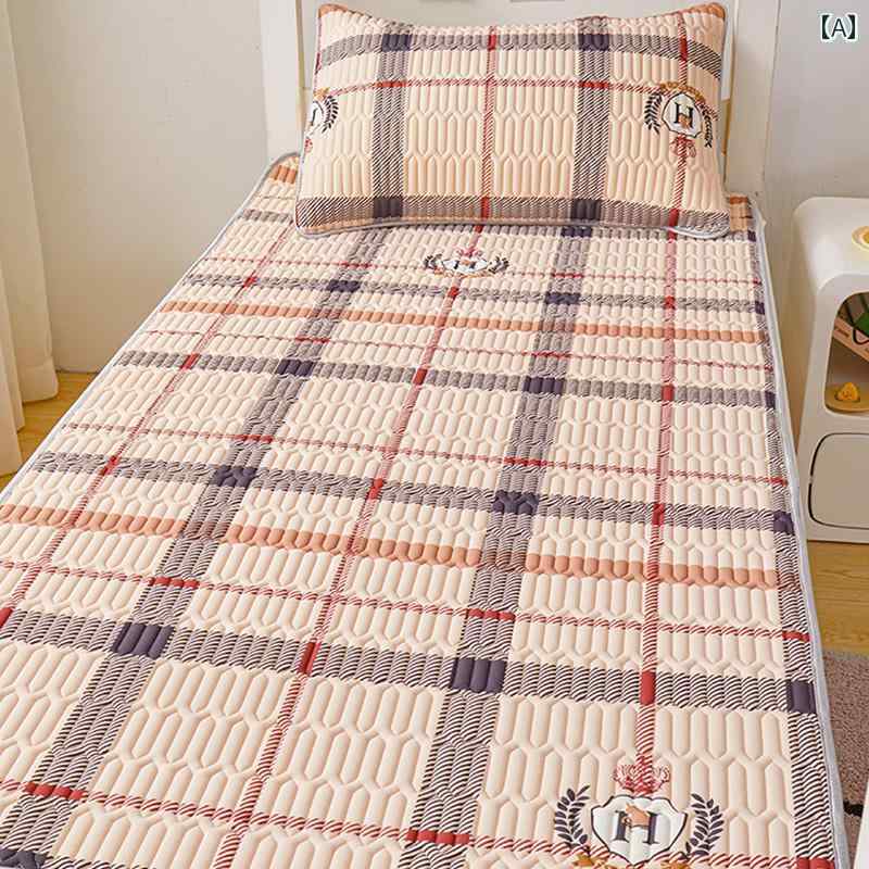 アイス シルク ラテックス マット 夏 学生 専用 中学 高校 大学 シングル 90 x 190 ベッド 空調 マット