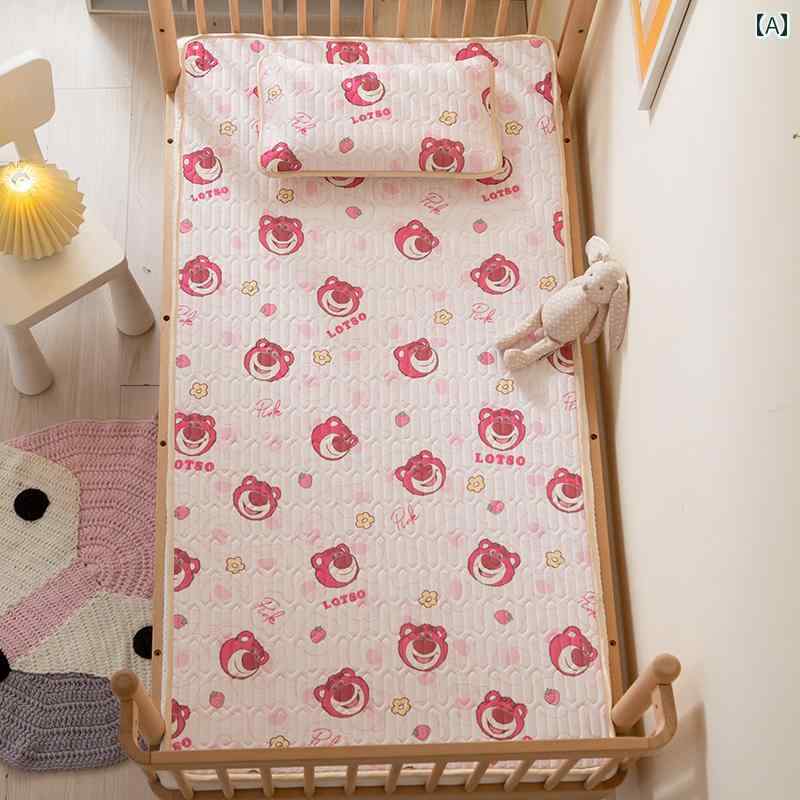 ベビー ラテックス マット 赤ちゃんは 夏の アイス シルク マット 子供用 スプライシング ベッド 特別な 幼稚園 昼寝 マットレスを 使用 できます