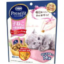日本ペットフード 【セット販売】コンボ プレゼント キャット おやつ 子ねこの健康維持 シーフードミックス味 42g(3g×14袋)×3コ
