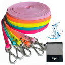Mer Dog Goods (WOD) 犬用 PVC ロングリード 3m/9.2m/15m 防水 ペット リーシュ ウォータープルーフ 小型犬 中型犬 大型犬(4)
