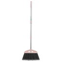 アズマ 外ほうき TK伸縮自在しっかり掃ける外ホーキ 穂幅31cm 全長66~124cm ピンク 細かい砂ぼこりも濡れた落ち葉もしっかり掃ける(3)