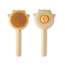 多機能ペットヘアクリーナーブラシ、ペットグルーミングブラシ、抜け毛やグルーミング用の短毛または長毛の犬用ブラシ(4)