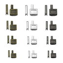 ファスナー 修理 部品 ラッチ スライダー ジッパー修理キット ファスナー 下止め ファスナー 蝶棒 ジッパー交換キット ジッパー ストッパー ジッパー修理 ジ...
