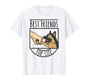 親友ジャーマン・シェパード・ドッグ犬 Tシャツ(4)