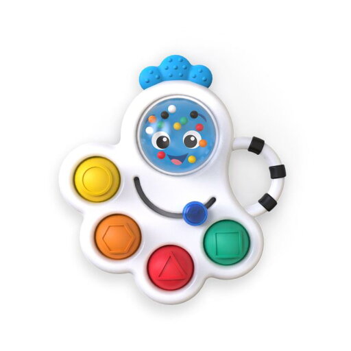 ベビーアインシュタイン Baby Einstein プッシュポップたこ 【6ヶ月~】 ガラガラ 歯固め 指先知育 12684 ベビーアインシュタイン Baby Einstein プッシュポップたこ 【6ヶ月~】 ガラガラ 歯固め 指先知育 12684