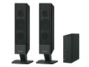 Panasonic テレビスピーカー ブラック SC-HTE1-K(2)