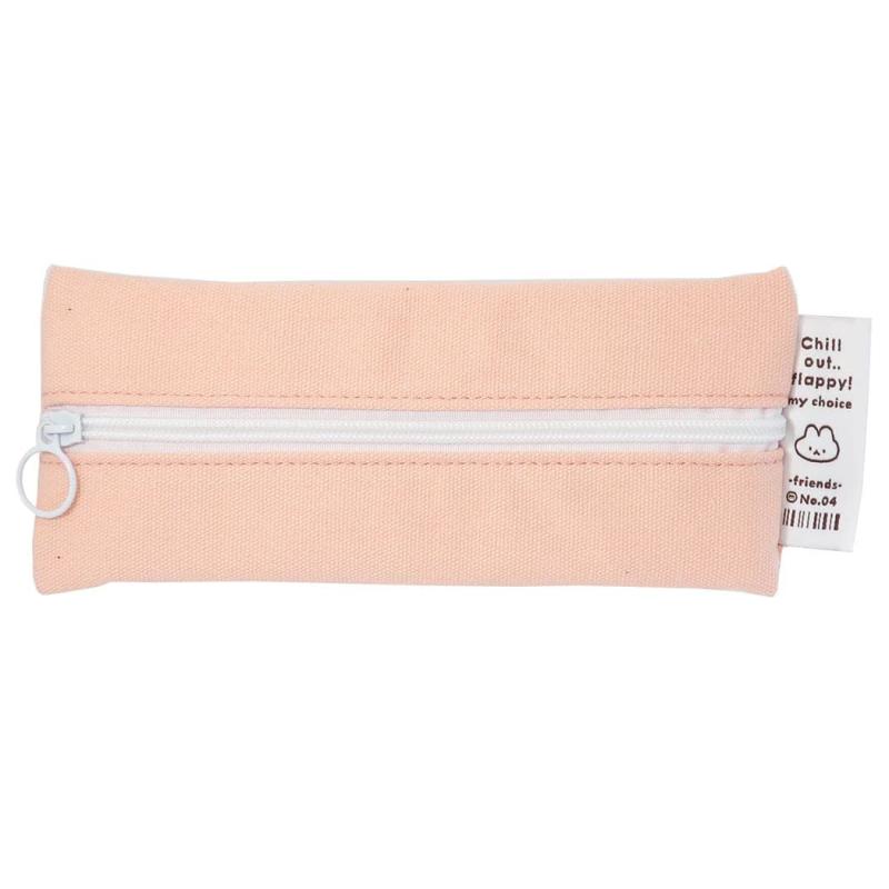 [ペンケース]フラッピー ペンポーチ/ピーチ クーリア 筆箱 新学期準備文具 シンプル グッズ 通販