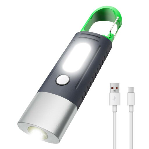 Ninonly 懐中電灯 LED 小型 高輝度チップ搭載 フラッシュライト 4モード調光 COBライト USB充電式 ハンディライト 強力 軽量 IPX7防水 地震 防災 停電対策 緊急照明 キャンプ 登山 夜釣り 作業灯 携 Ninonly 懐中電灯 LED 小型 高輝度チップ搭載 フラッシュライト 4モード調光 COBライト USB充電式 ハンディライト 強力 軽量 IPX7防水 地震 防災 停電対策 緊急照明 キャンプ 登山 夜釣り 作業灯 携