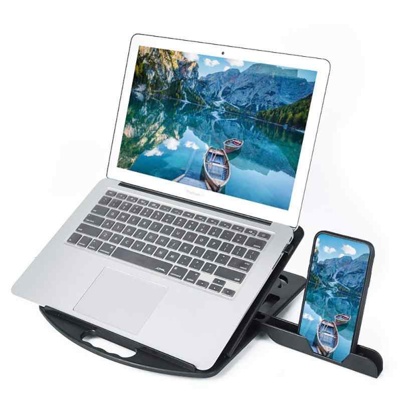 Heacoz ノートパソコンスタンド pcスタンド 軽量 高さ調整可能 折りたたみ式 ラップトップスタンド ノートpc スタンド 持ち運び便利 滑り止め 放熱性 PCホルダー 人間工学デザイン 姿勢改善 腰