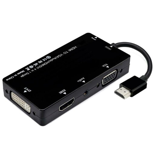 chenyang HDMIスプリッターアダプターケーブル、HDMI互換 1.3 1オス-2メススプリッタースイッチ延長アダプターケーブル 電源付き chenyang HDMIスプリッターアダプターケーブル、HDMI互換 1.3 1オス-2メススプリッタースイッチ延長アダプターケーブル 電源付き