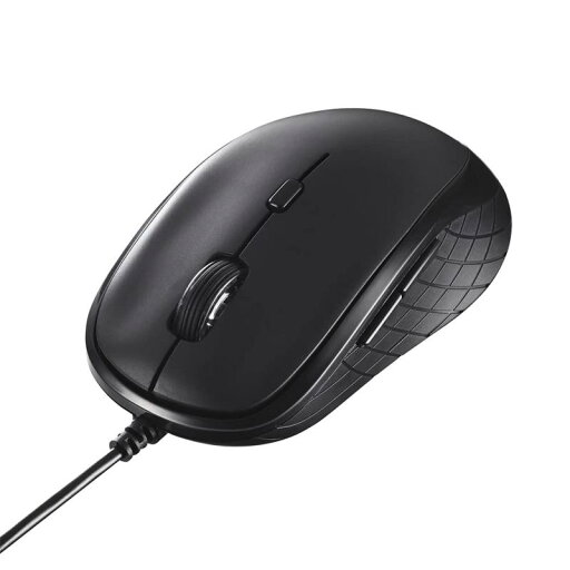 バッファロー USB マウス 有線 5ボタン 【 戻る/進む ボタン搭載 】 DPI切替 BlueLED バッファロー USB マウス 有線 5ボタン 【 戻る/進む ボタン搭載 】 DPI切替 BlueLED