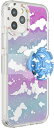 PopSockets Japan - ポップソケッツ ジャパン PopCase iPhone 12/12 Pro ケース 取り外し可能なスライドグリップ付き MagSafe充電対応 - On Cloud Nine