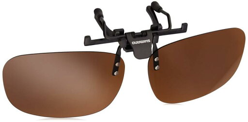シマノ(SHIMANO) サングラス クリップオングラスTAC マットブラック ブラウン HG-019P シマノ(SHIMANO) サングラス クリップオングラスTAC マットブラック ブラウン HG-019P