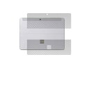 ClearView(クリアビュー) Microsoft Surface Go 2 2020年5月モデル 用 カーボン調 クリア 背面 保護 フィルム 日本製