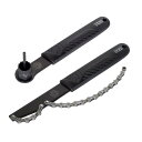 プロ(PRO) カセットリムーバーセットスプロケット戻し工具(6/7/8/9/10/11S対応)+ロックリング締め付け工具セットブラック(4)